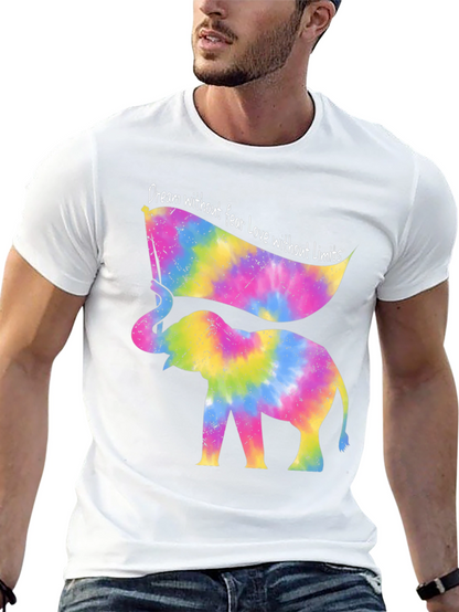 Tie Dye Elephant T-Shirt - Dream Without Fear