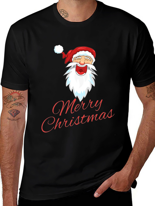 Merry Christmas Santa T-Shirt - Holiday Cheer