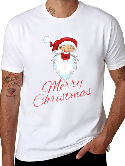 Merry Christmas Santa T-Shirt - Holiday Cheer