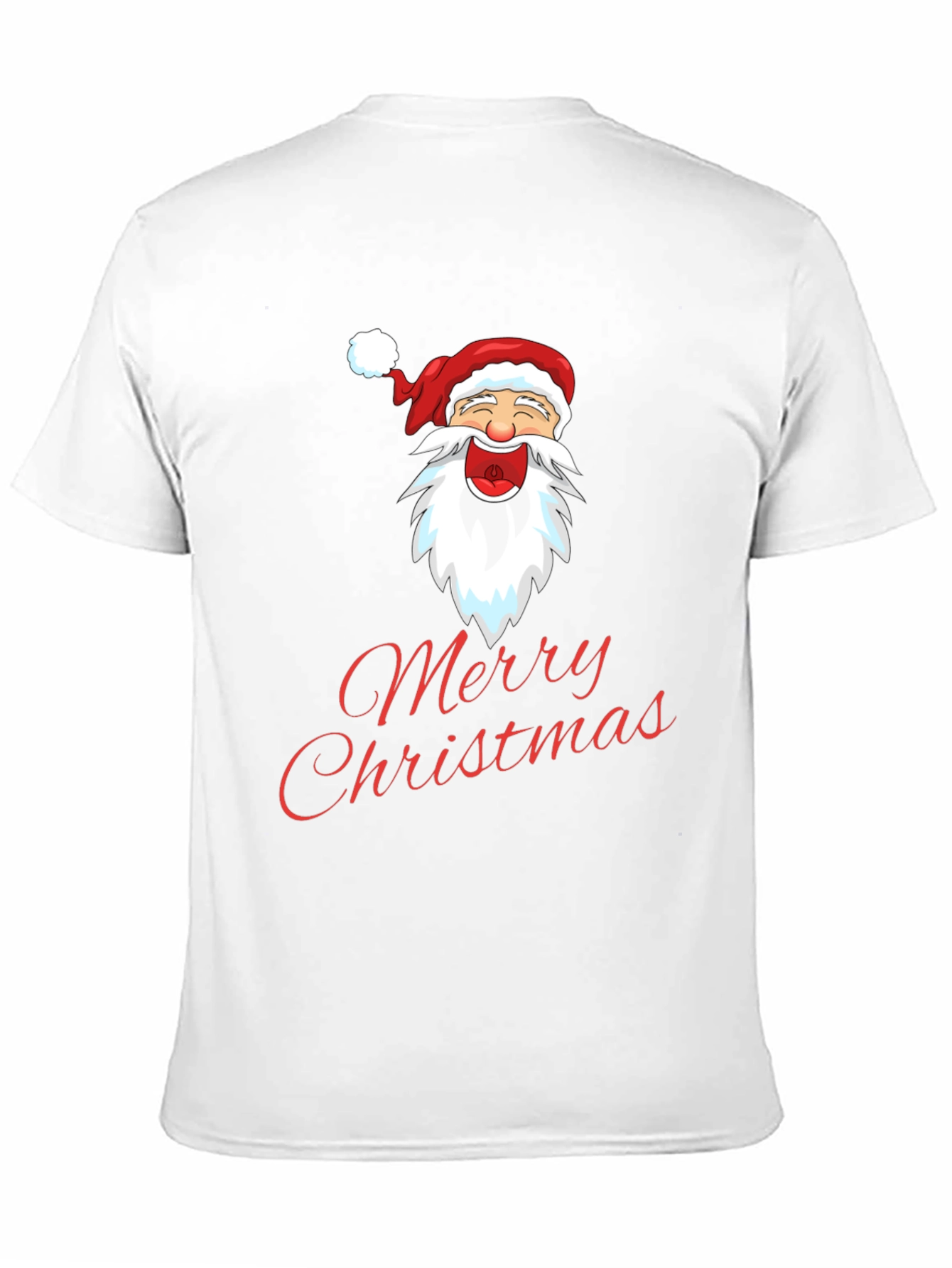 Merry Christmas Santa T-Shirt - Holiday Cheer