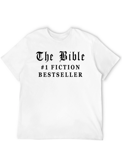 The Bible #1 Fiction Bestseller Black T-Shirt
