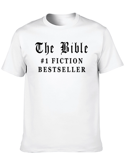 The Bible #1 Fiction Bestseller Black T-Shirt
