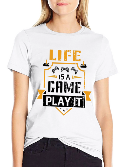 Life is a Game Play It - Graphic T-Shirt