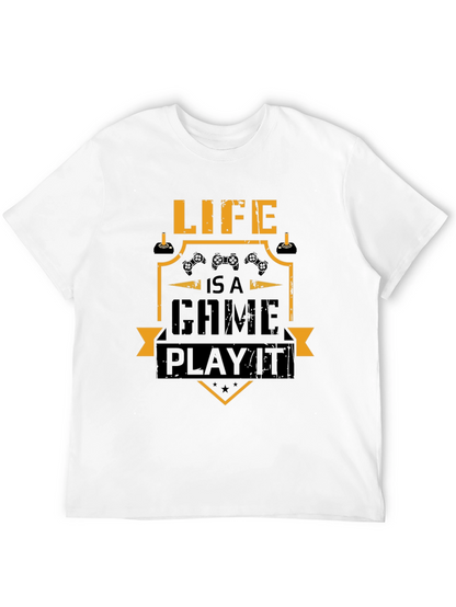 Life is a Game Play It - Graphic T-Shirt
