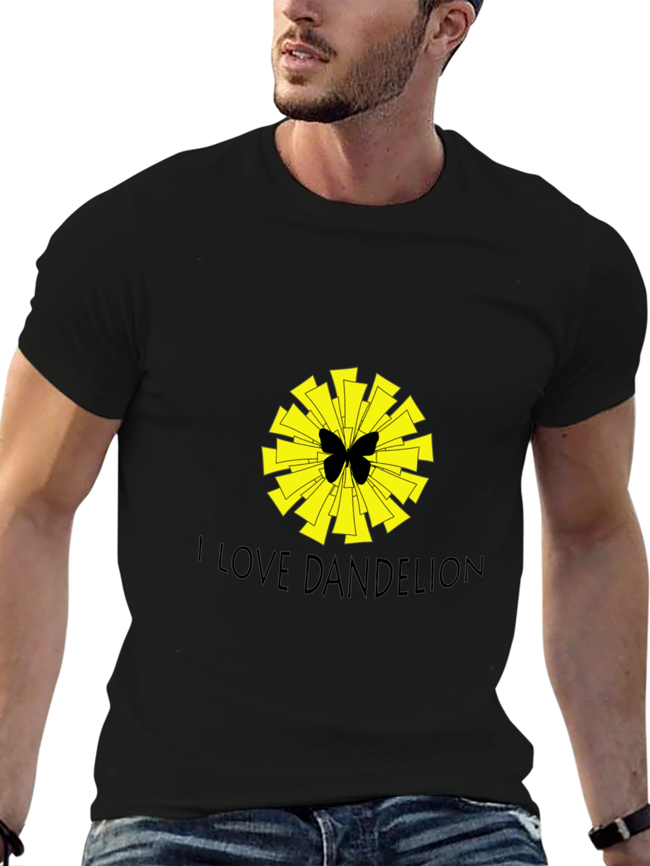 I Love Dandelion Graphic Tee