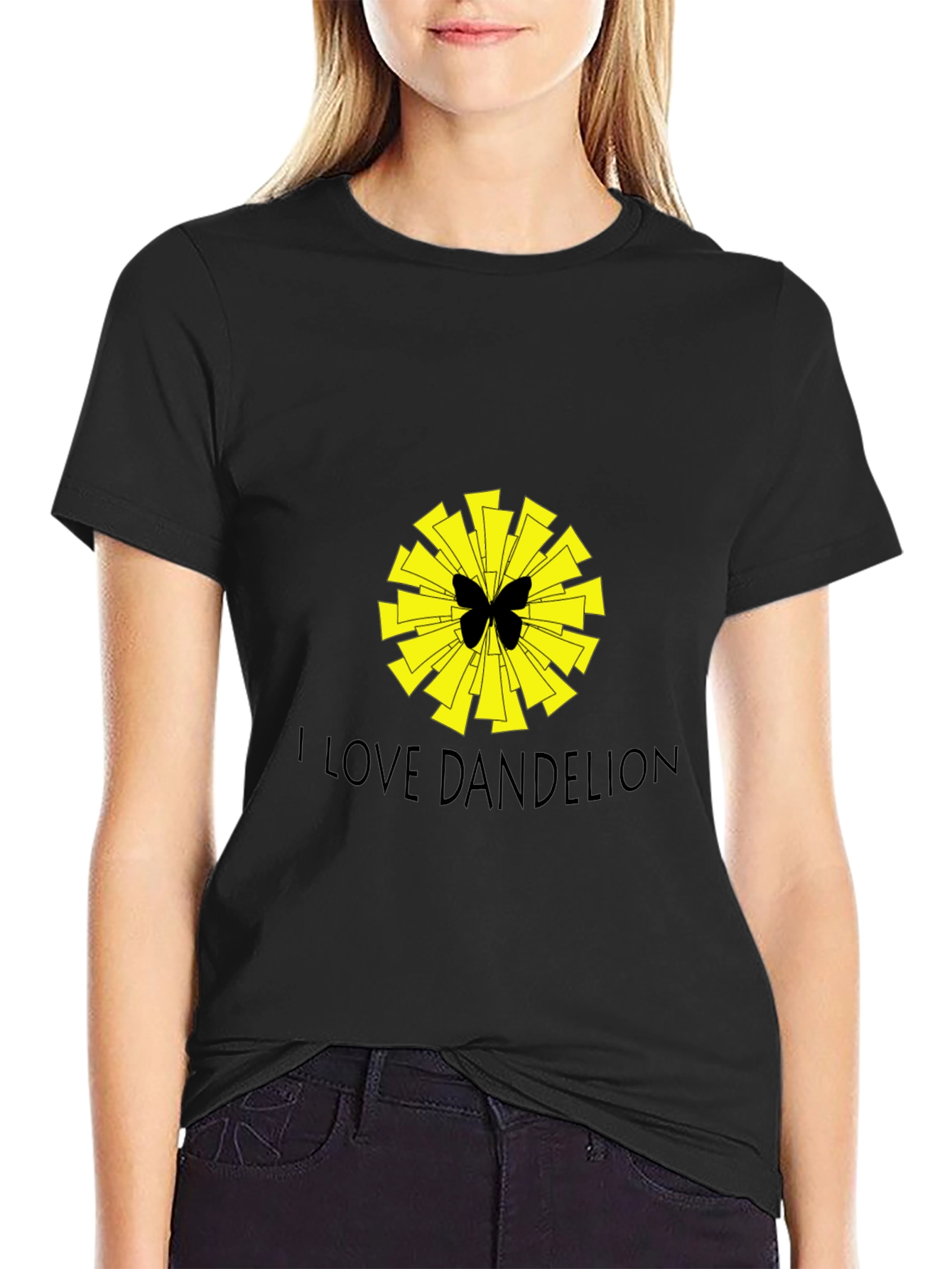I Love Dandelion Graphic Tee