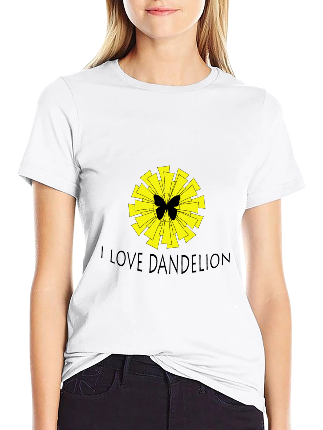 I Love Dandelion Graphic Tee