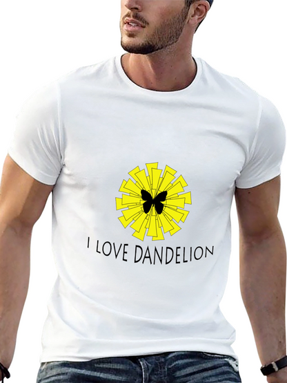 I Love Dandelion Graphic Tee