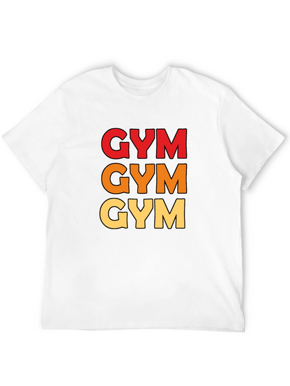 Triple GYM Text Tee - Workout Ready