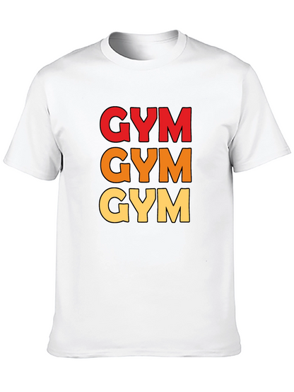 Triple GYM Text Tee - Workout Ready