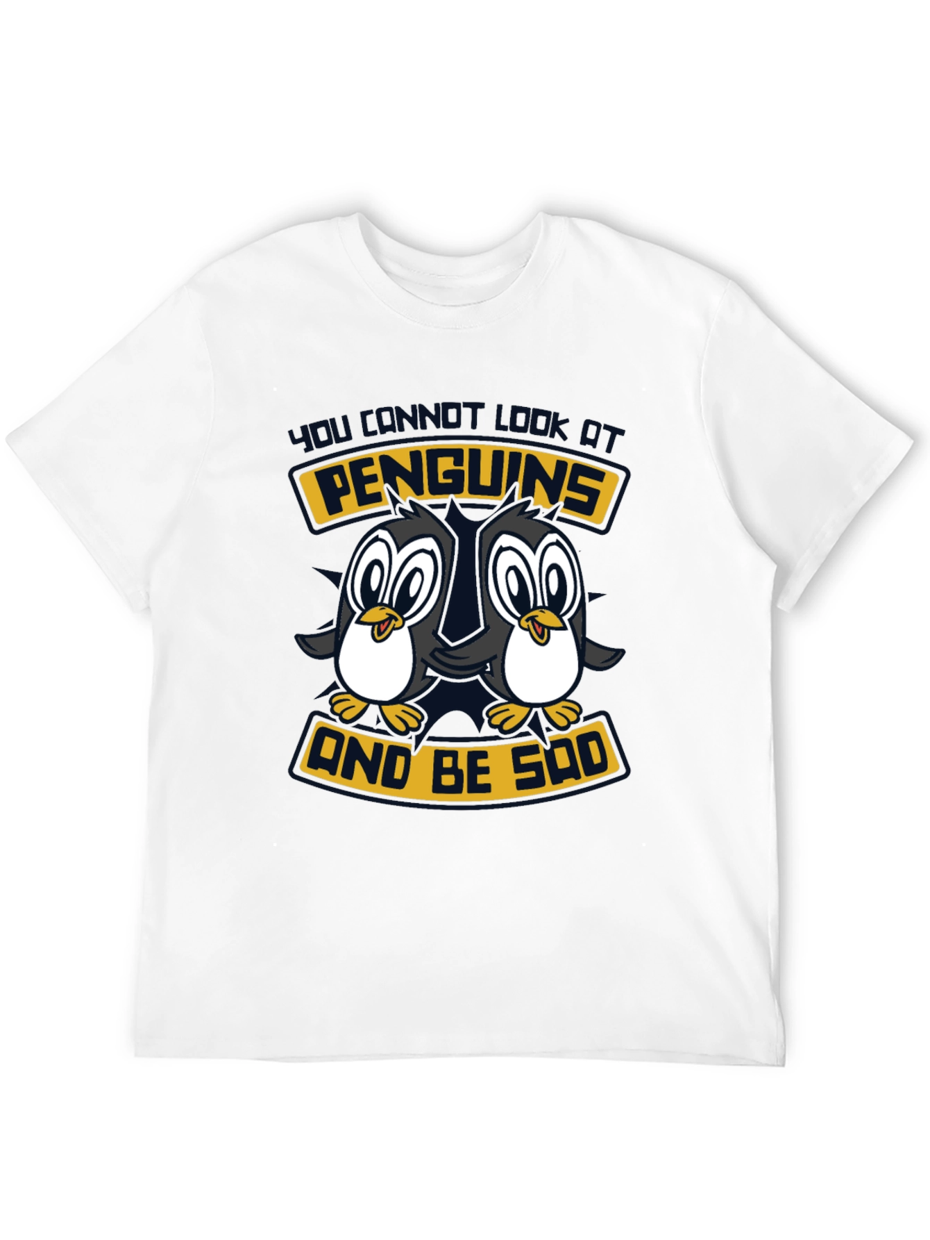 Penguin Graphic Tee - Happy Shirt
