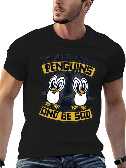 Penguin Graphic Tee - Happy Shirt