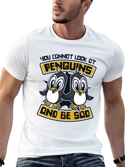 Penguin Graphic Tee - Happy Shirt