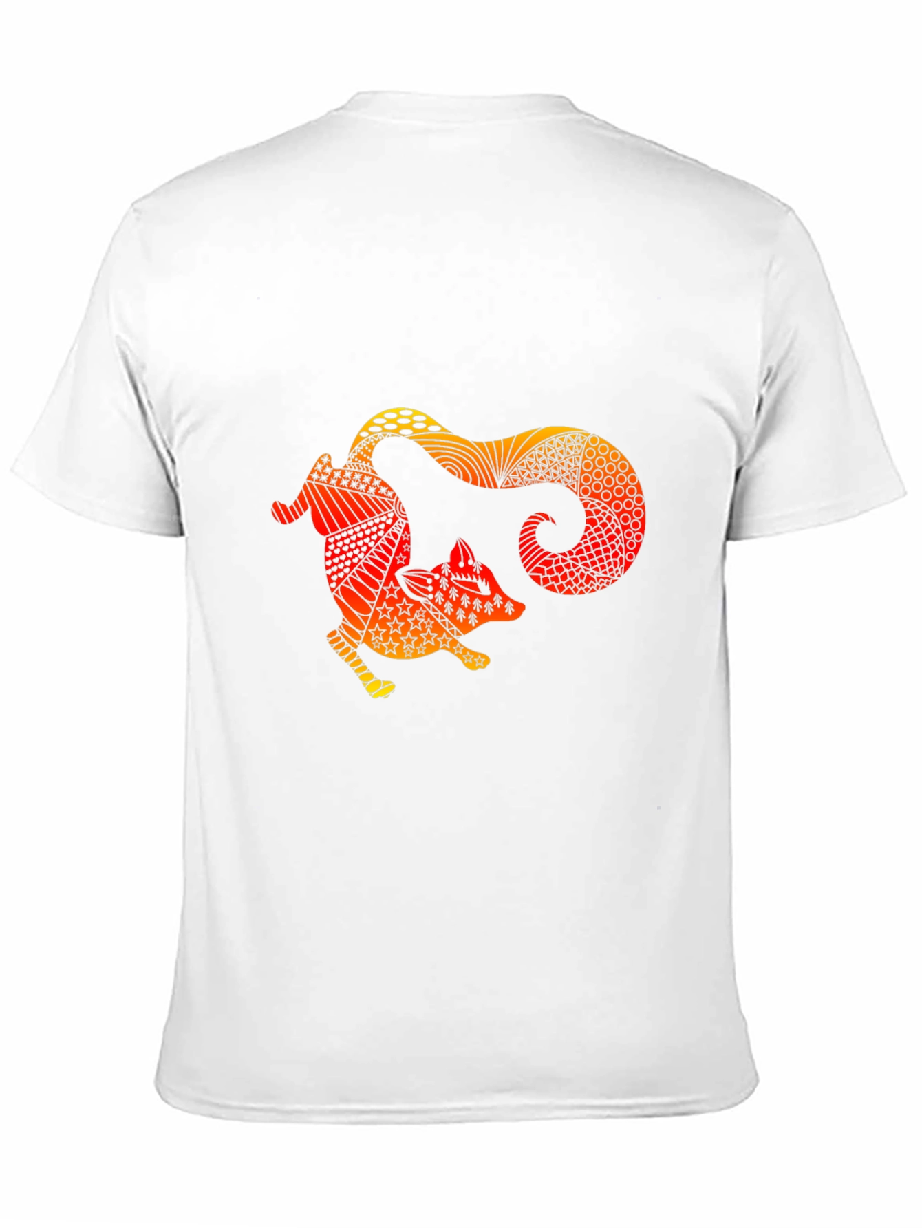 Fox Graphic Black T-Shirt Unique Design