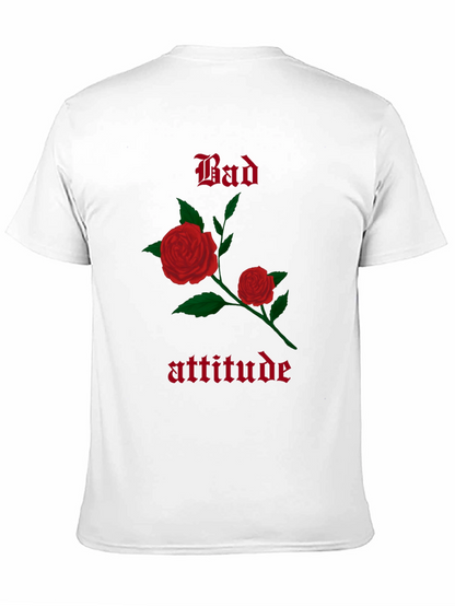 Bad Attitude Rose Graphic T-Shirt
