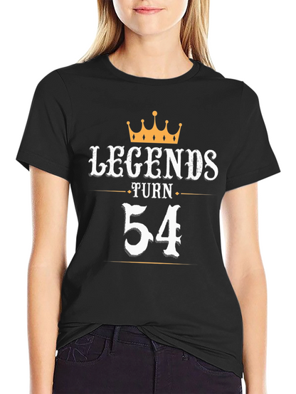 Legends Turn 54 Graphic T-Shirt