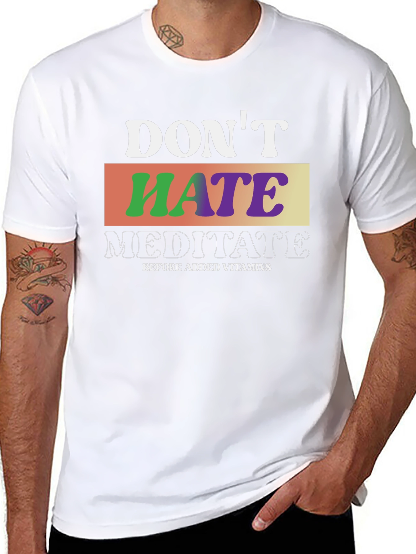 Dont Hate Meditate T-Shirt