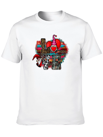 LOVE Gnome Valentines Day T-Shirt