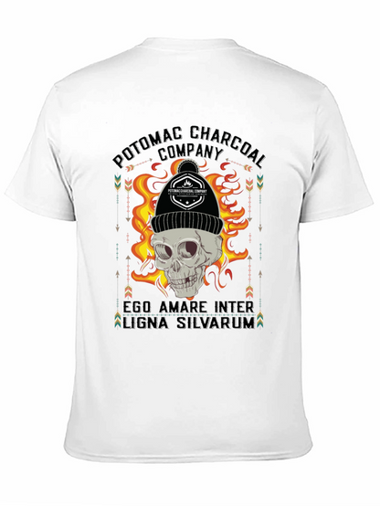 Potomac Charcoal Skull Graphic T-Shirt