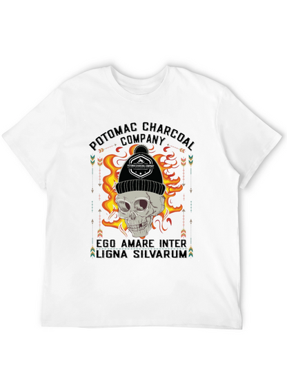 Potomac Charcoal Skull Graphic T-Shirt