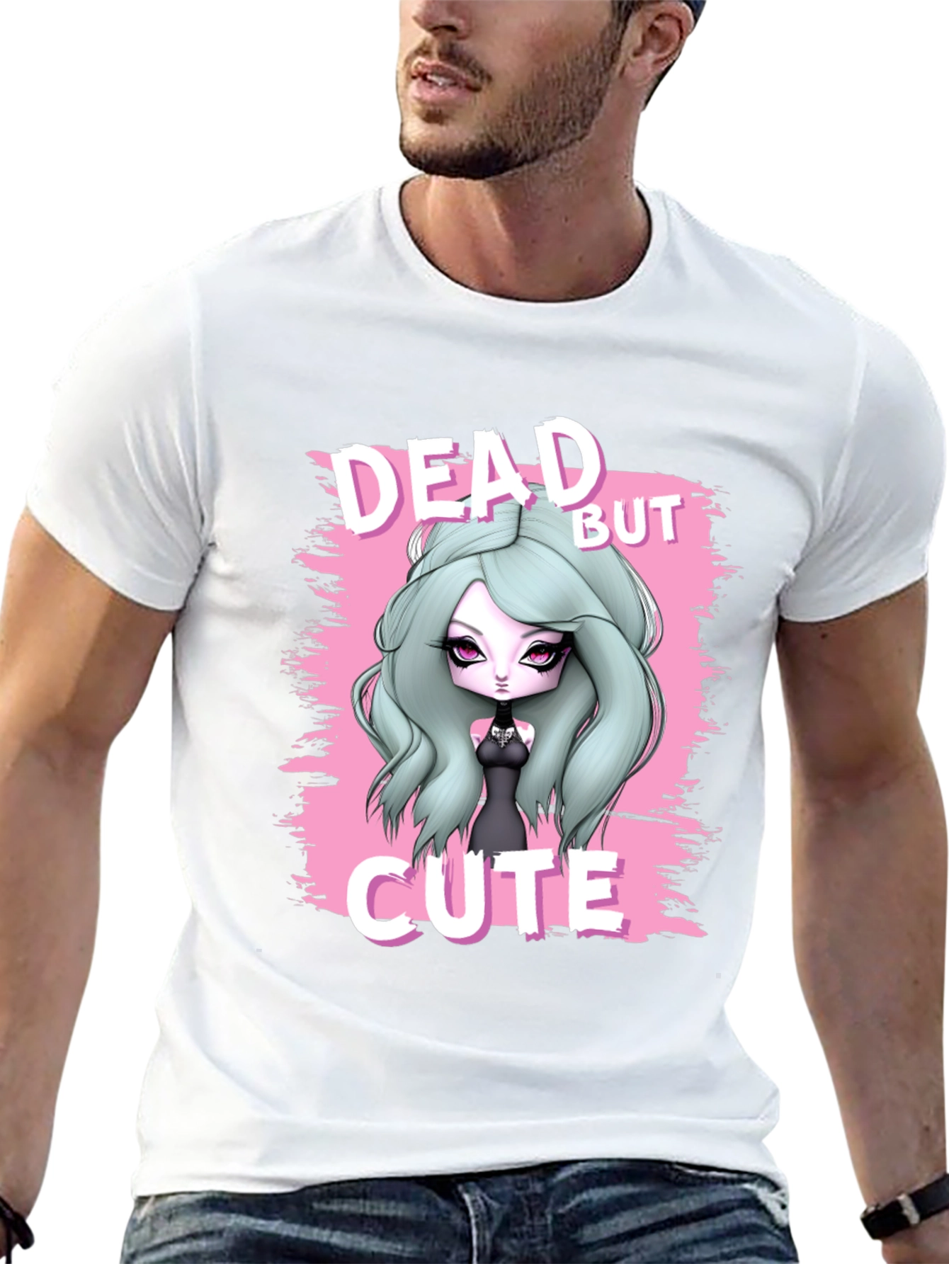 Dead But Cute Graphic T-Shirt