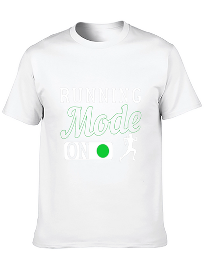 Running Mode On Graphic T-Shirt