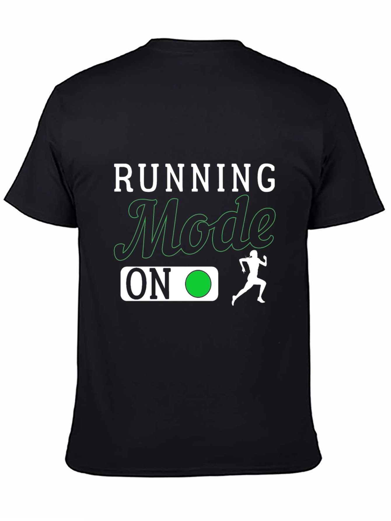 Running Mode On Graphic T-Shirt