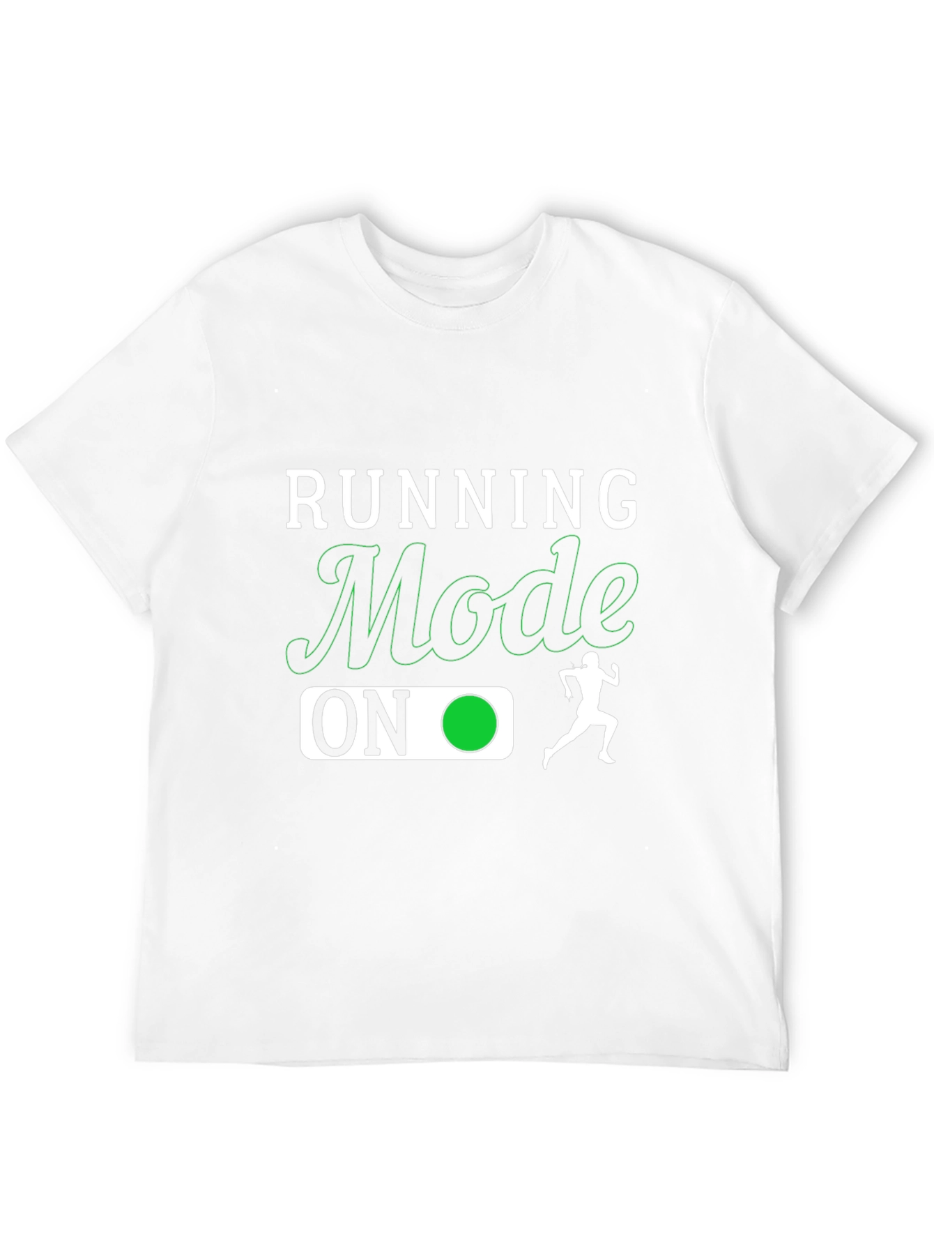 Running Mode On Graphic T-Shirt