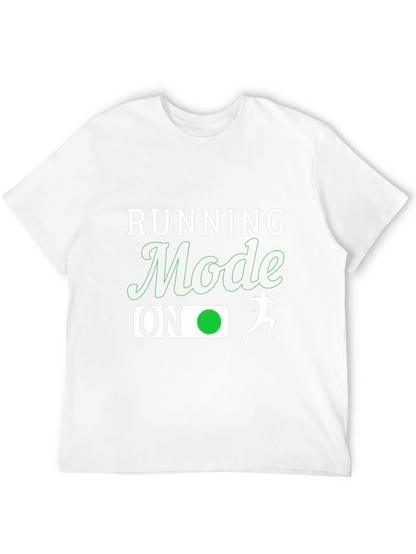 Running Mode On Graphic T-Shirt