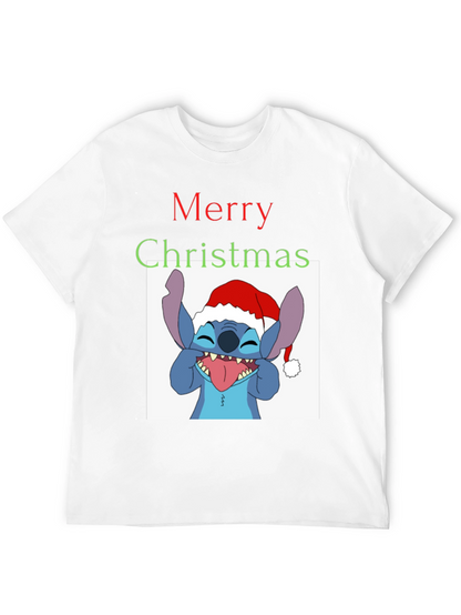 Merry Christmas Stitch T-Shirt