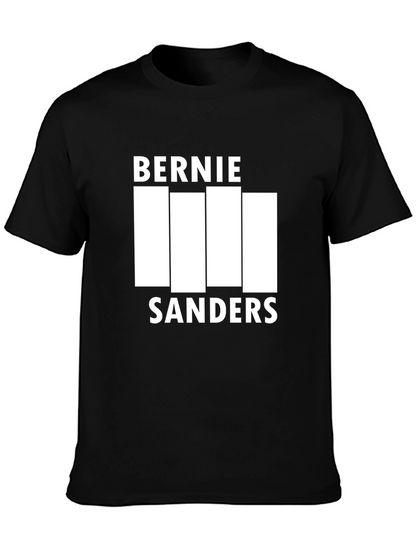 Bernie Sanders Black Flag Inspired T-Shirt