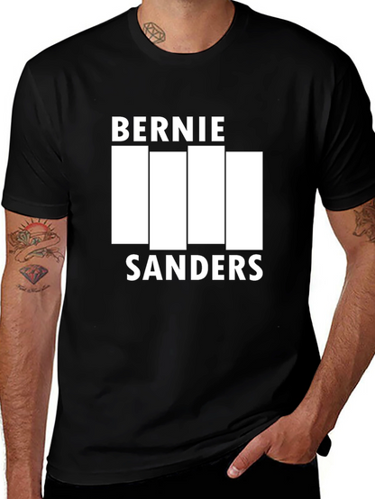 Bernie Sanders Black Flag Inspired T-Shirt