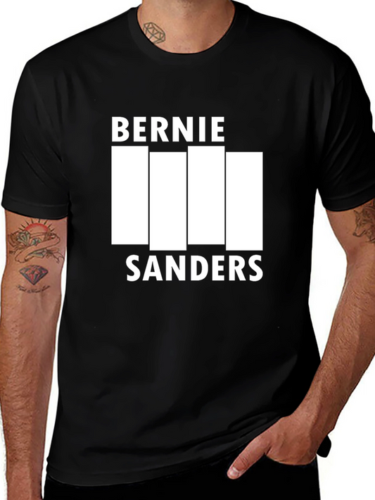 Bernie Sanders Black Flag Inspired T-Shirt