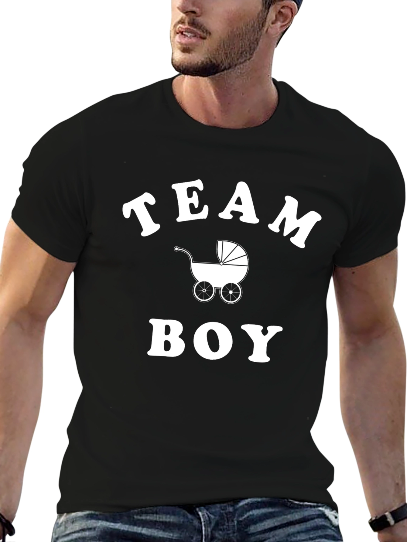 Team Boy Gender Reveal T-Shirt - Expecting Parents
