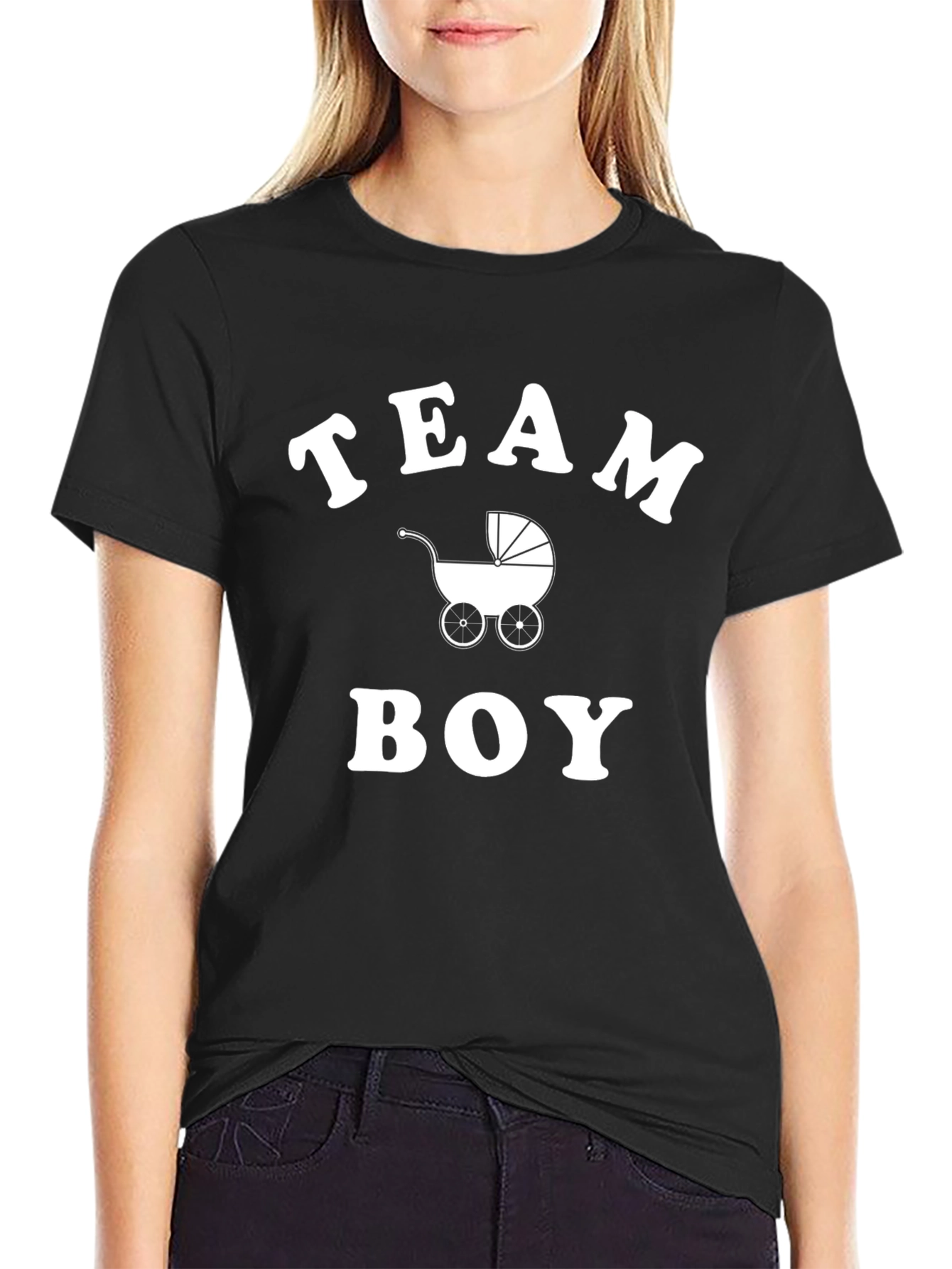 Team Boy Gender Reveal T-Shirt - Expecting Parents