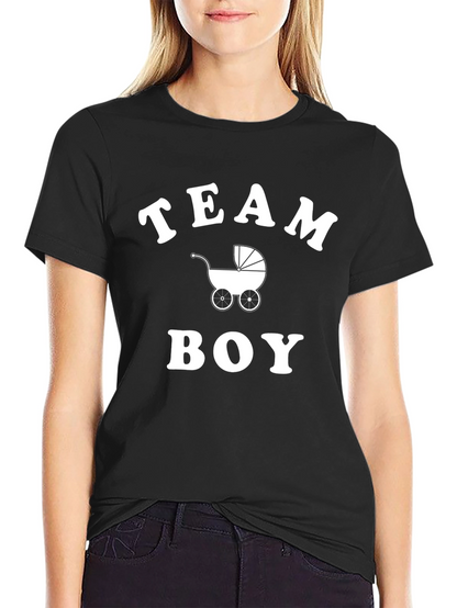 Team Boy Gender Reveal T-Shirt - Expecting Parents