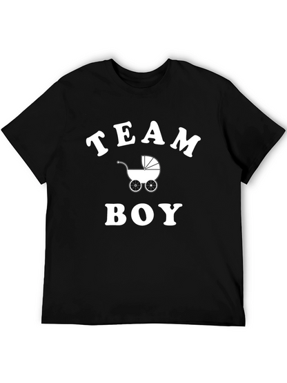 Team Boy Gender Reveal T-Shirt - Expecting Parents