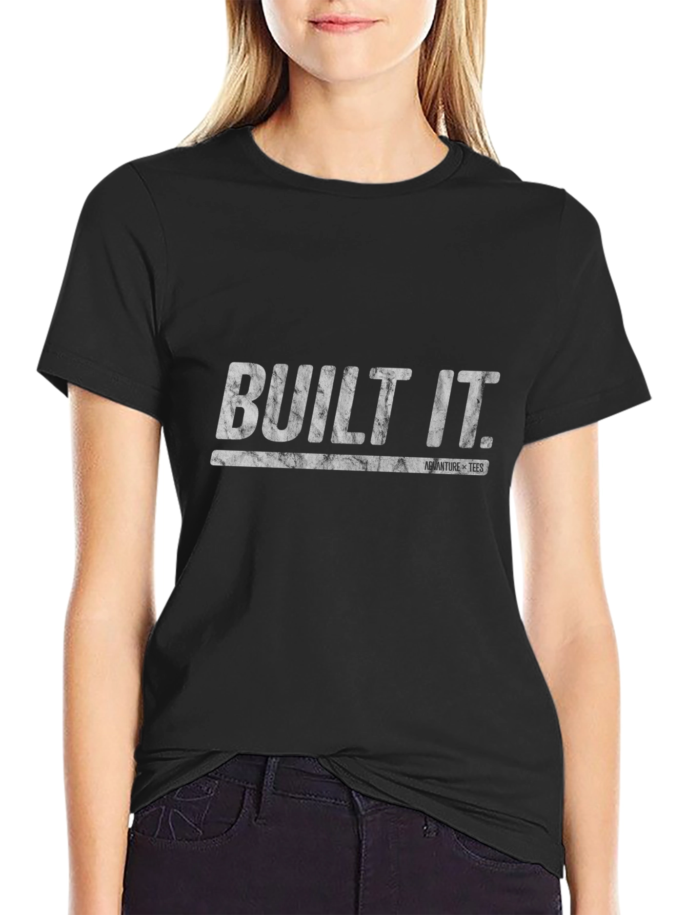Built It Black Graphic T-Shirt