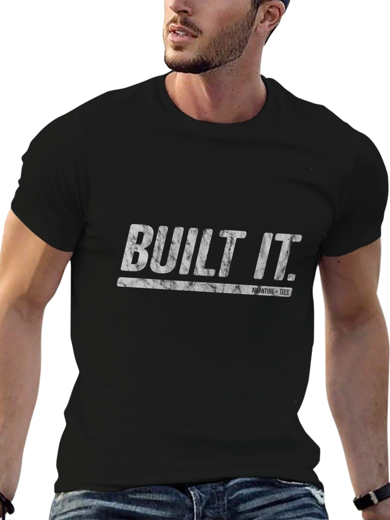 Built It Black Graphic T-Shirt