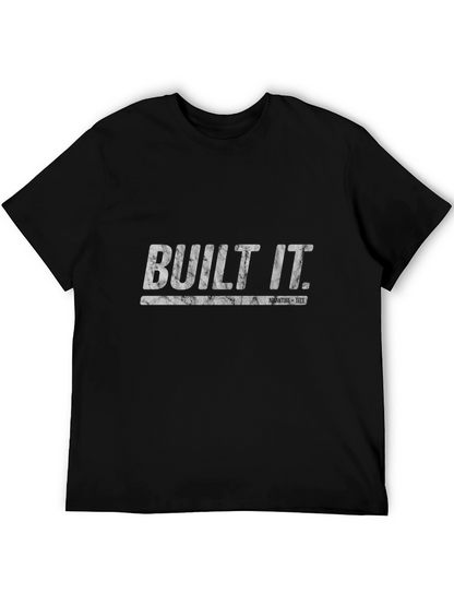 Built It Black Graphic T-Shirt