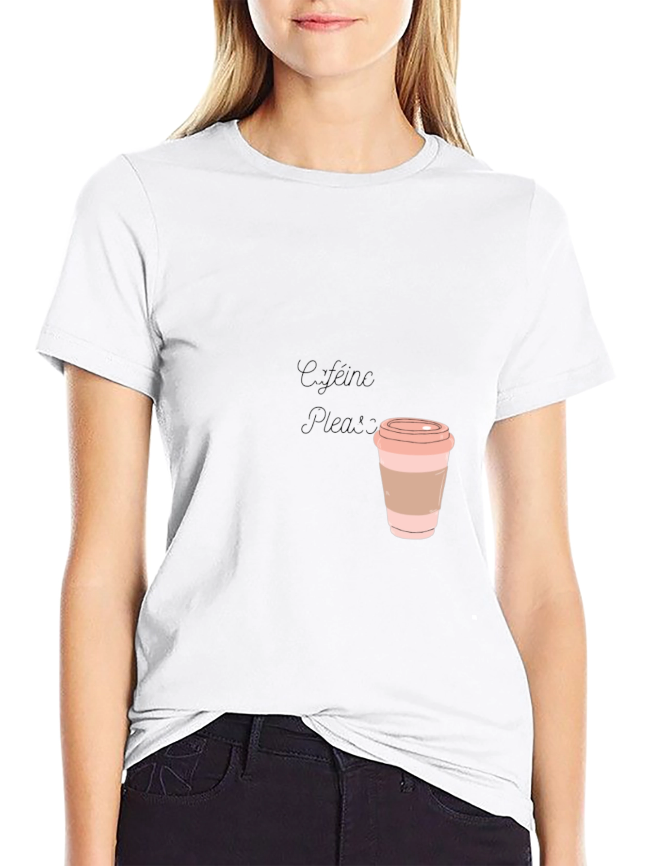 Espresso Please Black T-Shirt