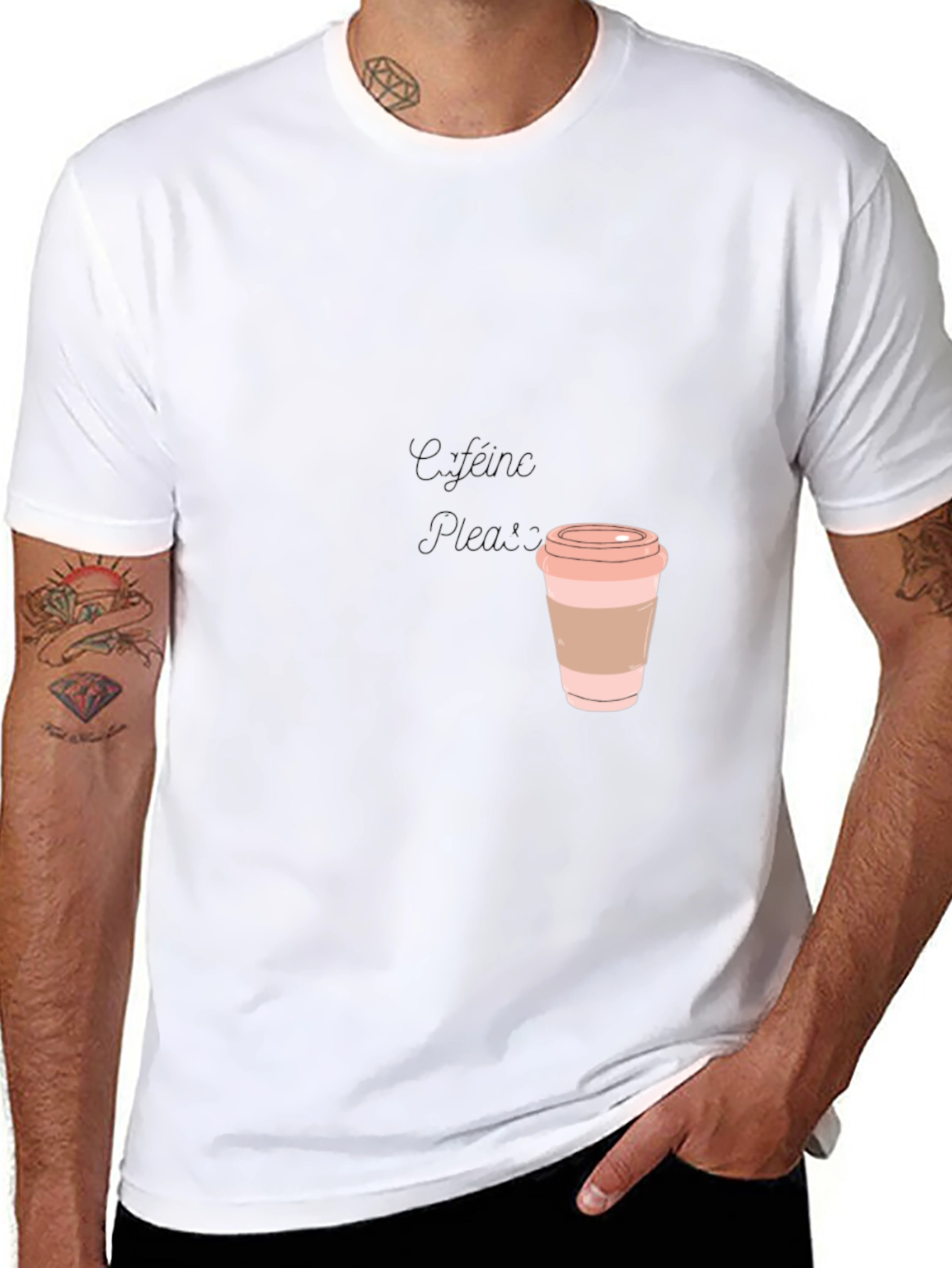 Espresso Please Black T-Shirt