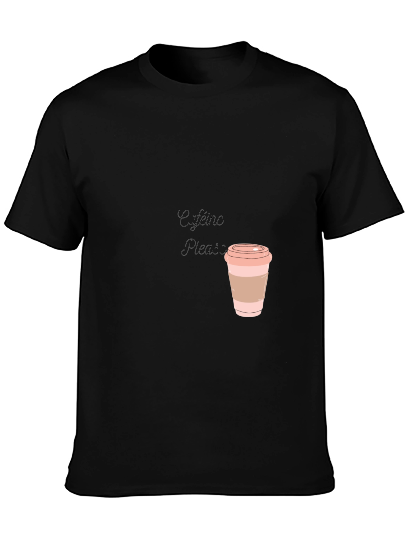 Espresso Please Black T-Shirt