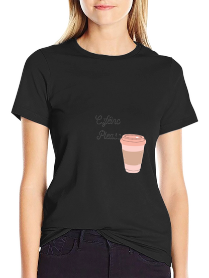 Espresso Please Black T-Shirt