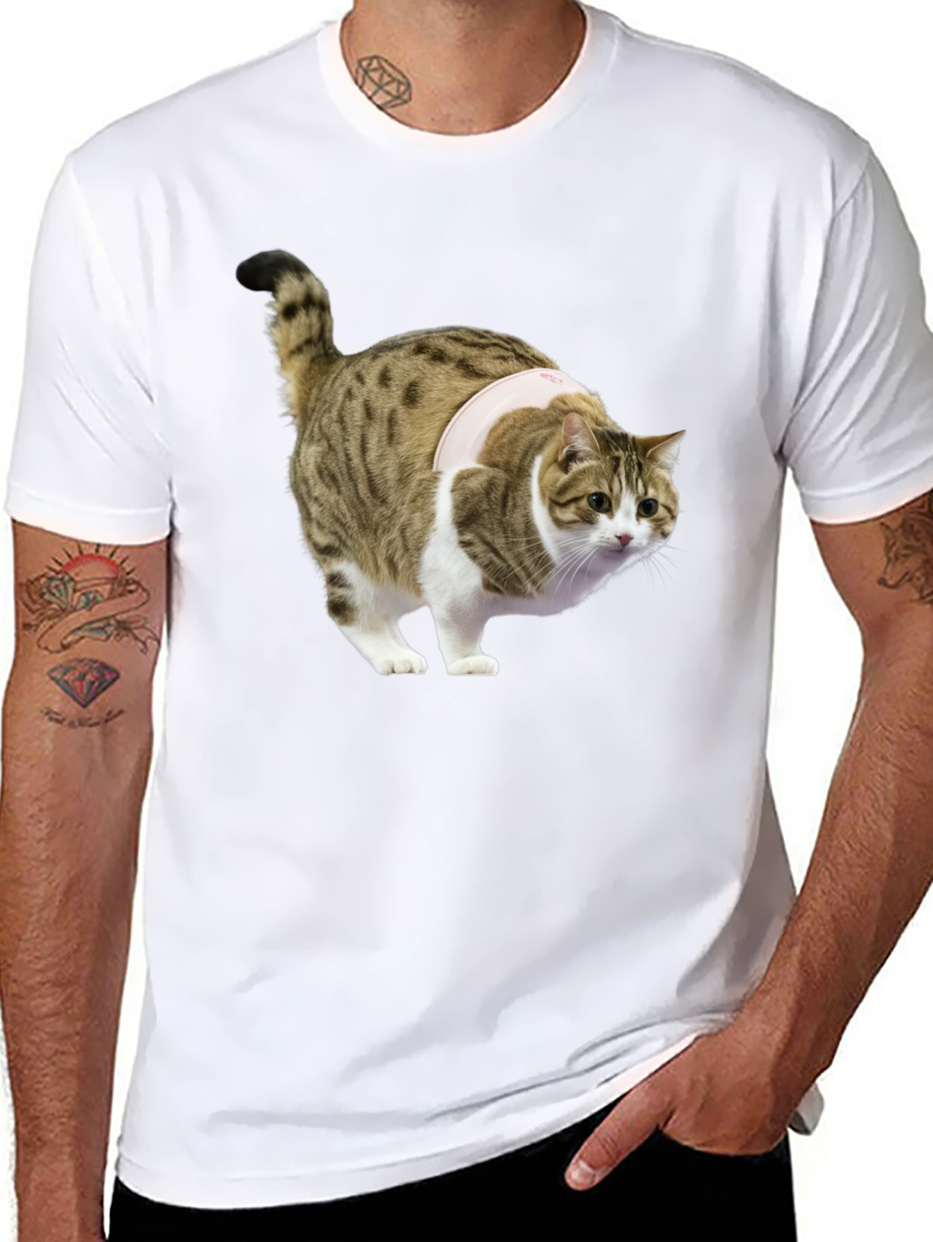 Funny Cat T-Shirt - Unique Graphic Tee