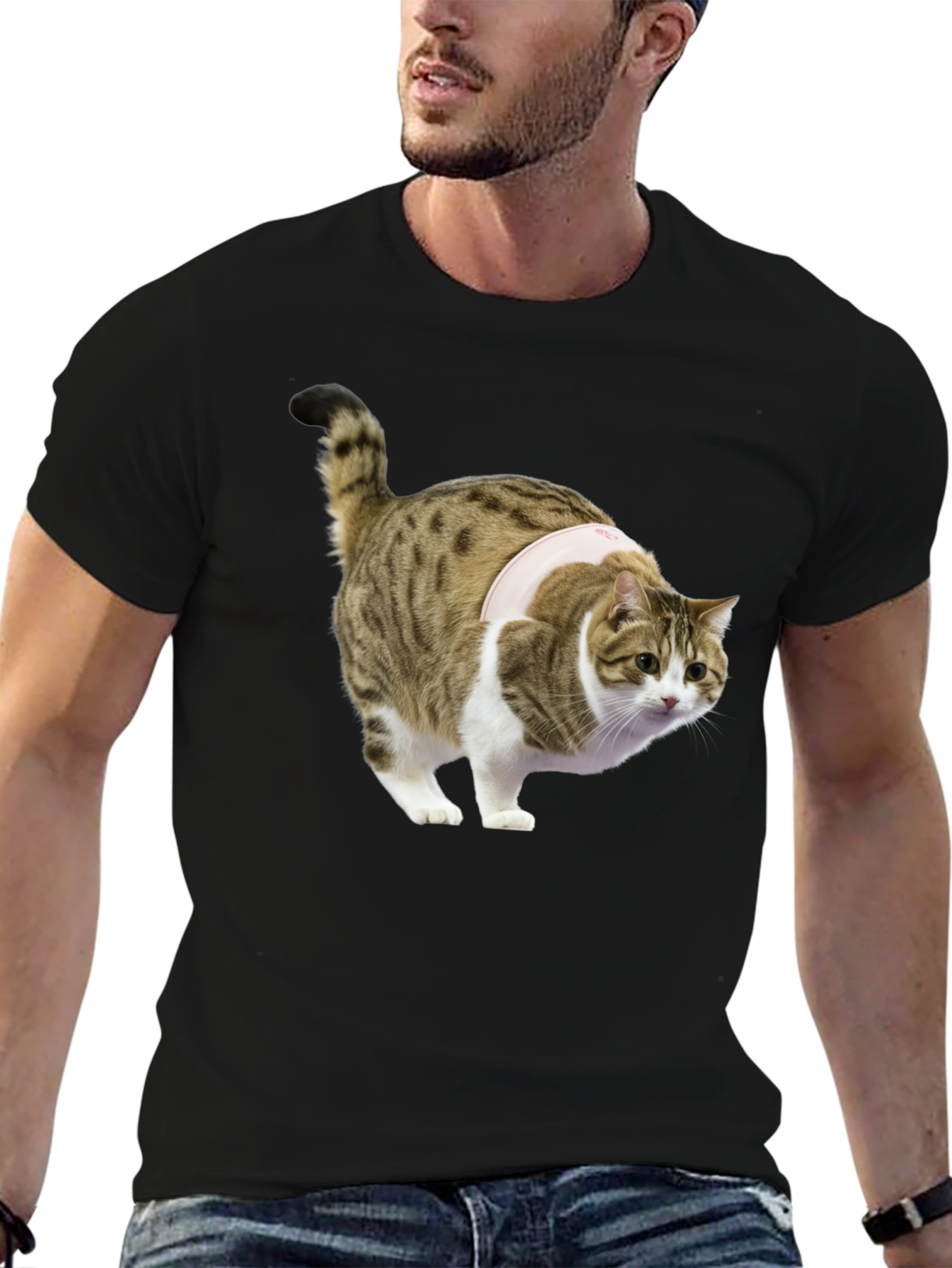 Funny Cat T-Shirt - Unique Graphic Tee
