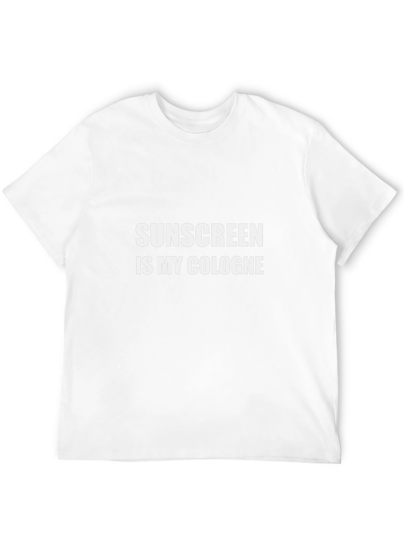 Sunscreen Is My Cologne Graphic Tee