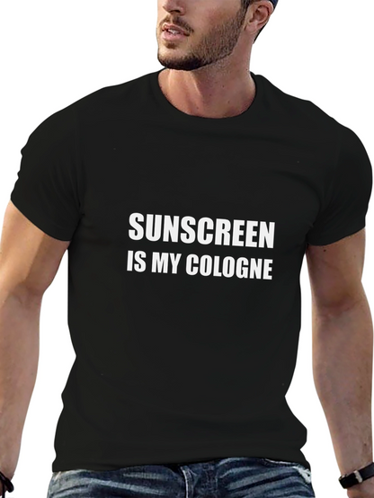 Sunscreen Is My Cologne Graphic Tee