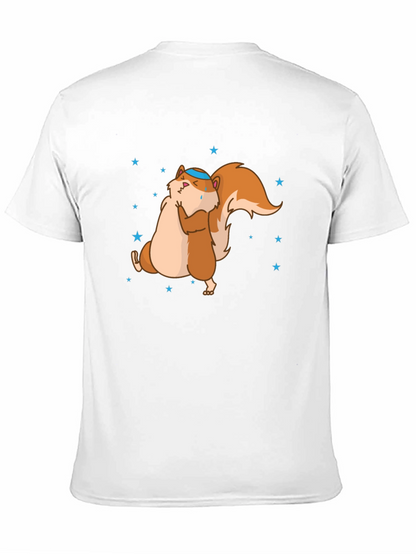 Funny Squirrel Hug T-Shirt - Unisex Cotton Tee