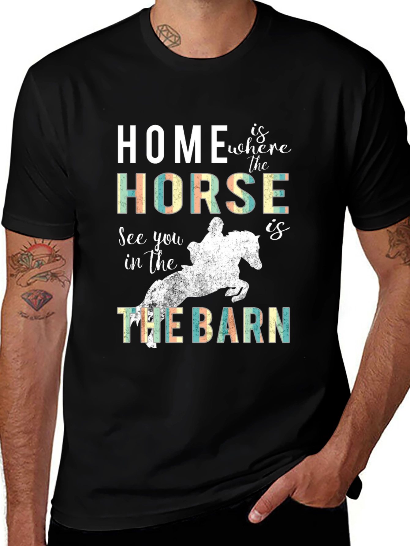 Home is where the Horse is T-Shirt